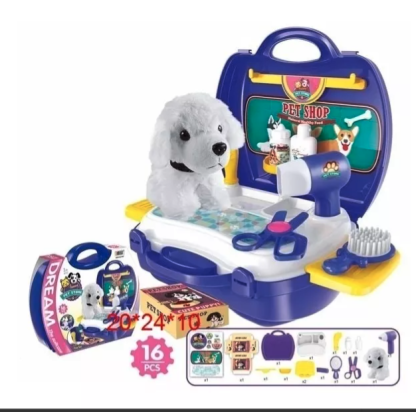 Maletin Juguete Pet Store Peluche Perrit