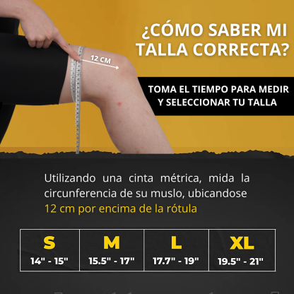 2 Rodillera De Compresión Fibra De Cobre